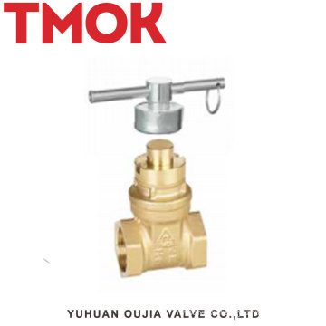 Best Quality Brass Gate Valve With Lock